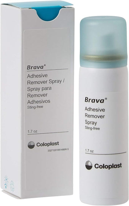 Coloplast Brava Adhesive Remover 50 mL (120105) – 1 Ct | Silicone-Based, Sting-Free, Alcohol-Free