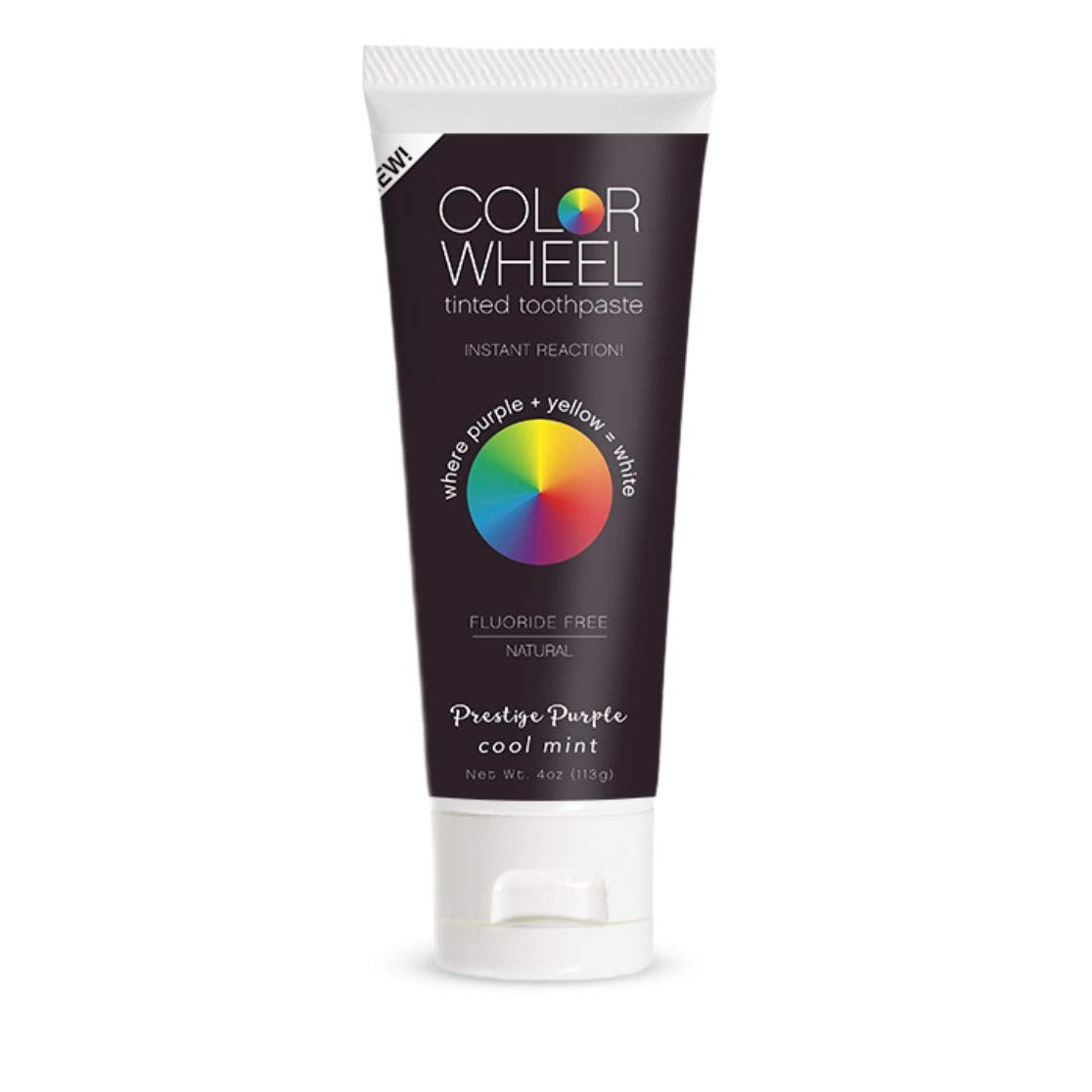 Color Wheel Teeth Whitener (Mint) - Instantly Whitens Teeth | Easy to Use | 4 oz