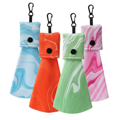 Colorful Glasses Cleaning Cloths - Microfiber Wipes | Portable Keychain Lens Cleaner for Sunglasses & Electronics