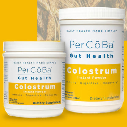 Colostrum Supplement for Gut Health and Immunity - USA Made, 83 Servings