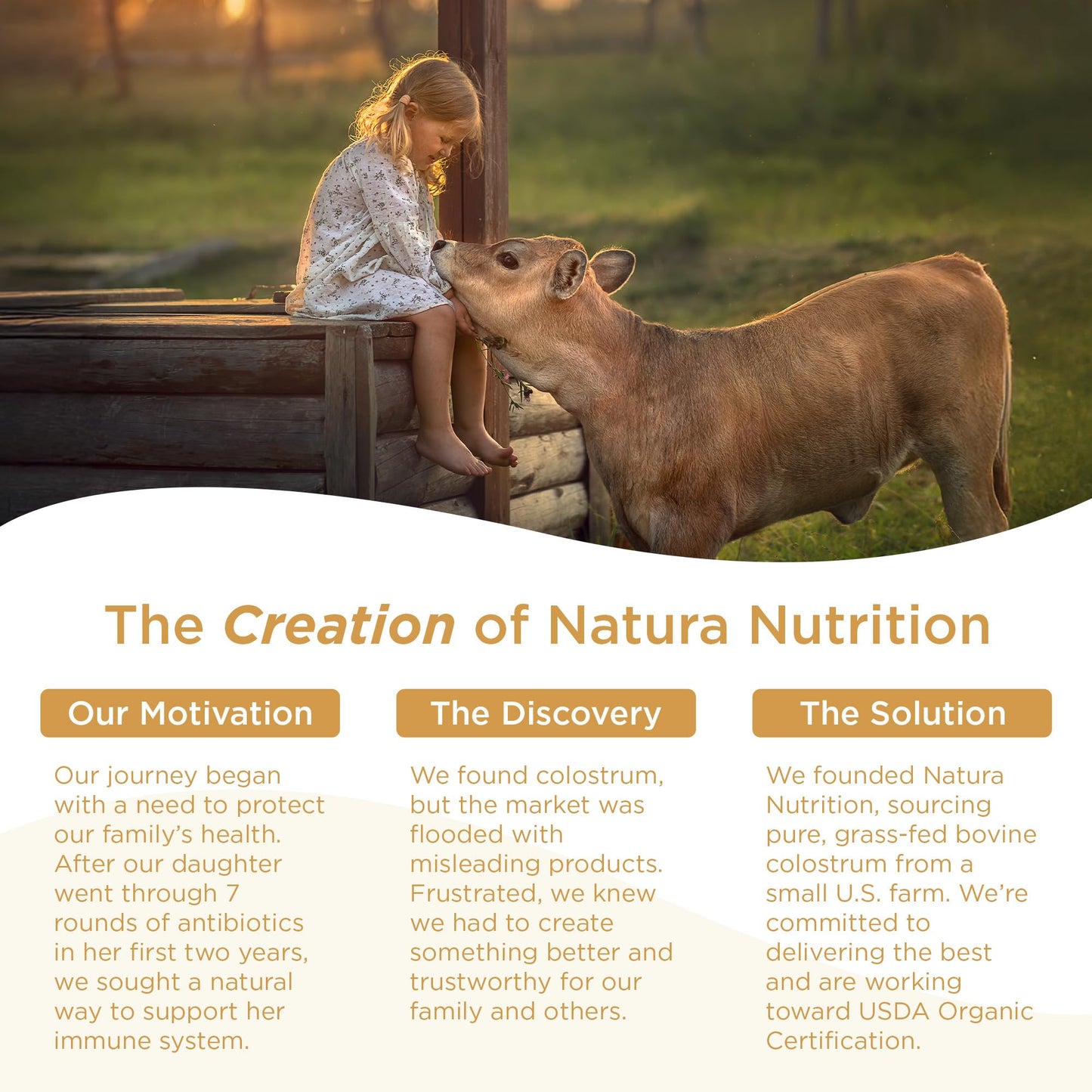 Grass-Fed Bovine Colostrum Powder - 60 Servings | Pure First-Milking IgG 25% | USA Sourced