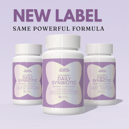 CoLymph Daily Synbiotic Upgraded – 24 Strains, 65B CFU | Non-Dairy, Vegan