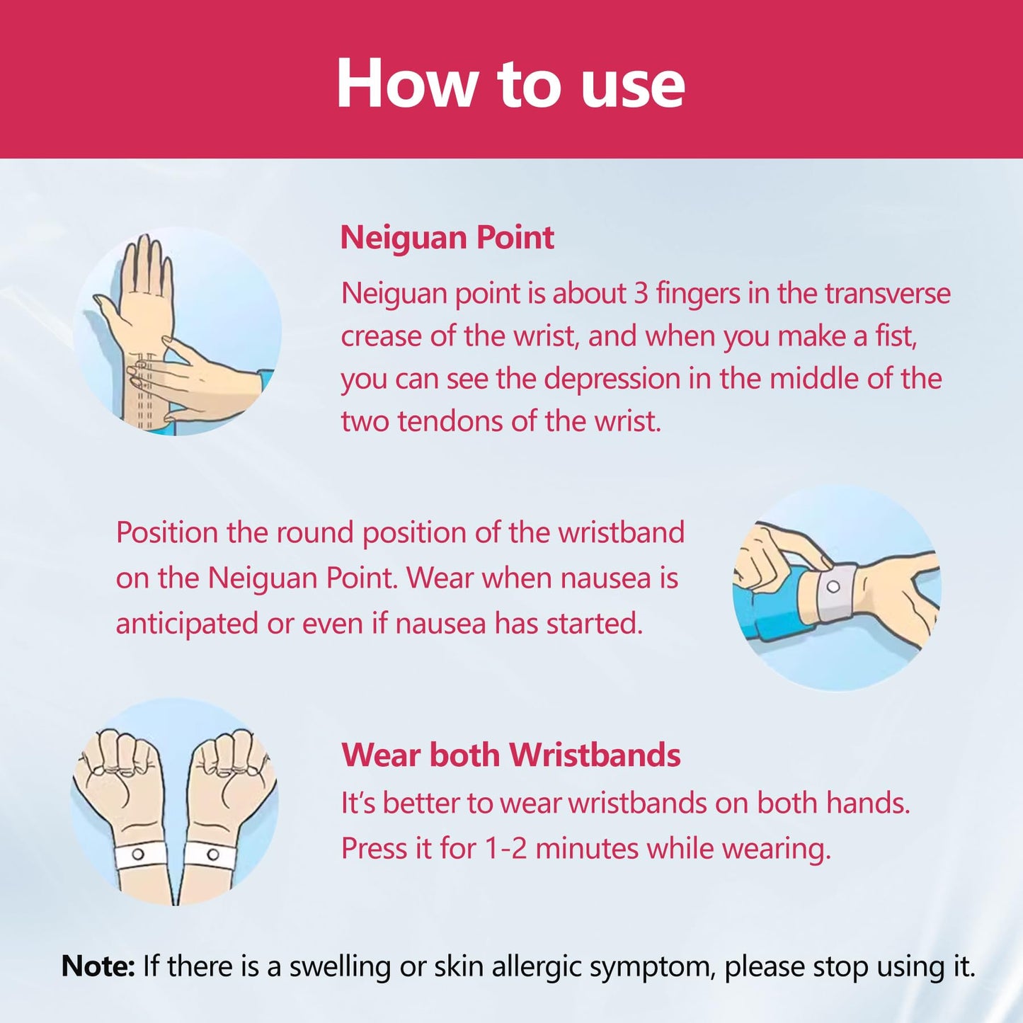 COMFYTHERA Motion Sickness Wristband — Natural Nausea Relief for Travel (6 Pairs, Multicolor)