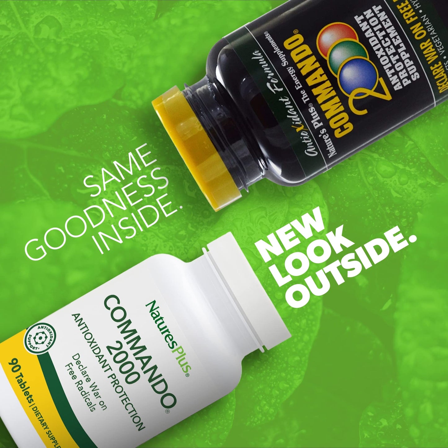 Natures Plus Commando 2000-90 Tablets | Antioxidant Protection & Immune Support