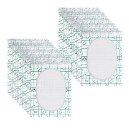 COMNICO 30PCS Castor Oil Pack Wrap – Disposable Self-Adhesive Patch 8x6 in