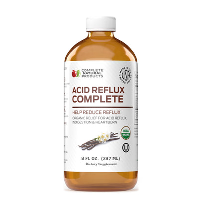 Acid Reflux Complete 8oz – Organic Liquid Heartburn Relief | Complete Natural Products