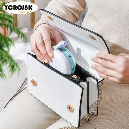 Leak-Proof Denture Case with Brush – Travel Retainer Box Set with Mirror