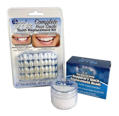Complete Your Smile Deluxe Tooth Replacement Kit with Beads