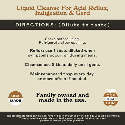Acid Reflux Complete 16oz – Organic Liquid Heartburn Remedy (Pack of 2) | Complete Natural Products