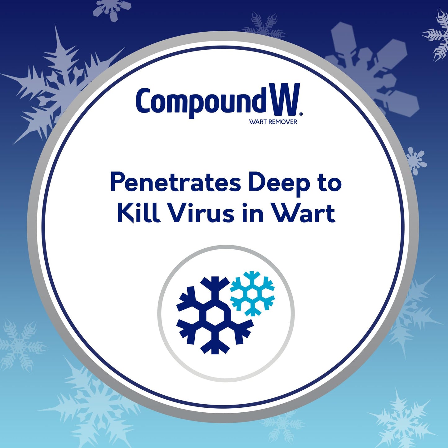 Compound W Nitro Freeze Wart Remover – Deep Freeze Treatment with 5 Replacement Tips