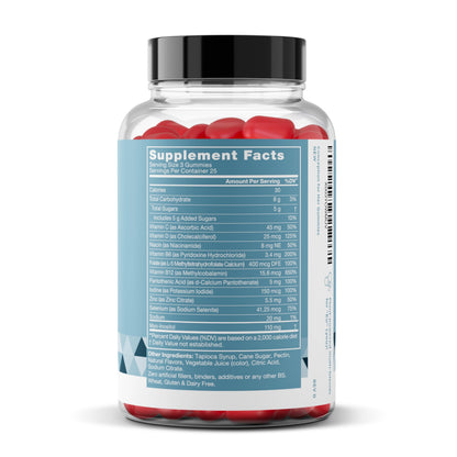 Conception for Her Fertility Gummies - Myo-Inositol, Folate & Vitamins, 75 ct Pectin Gummies