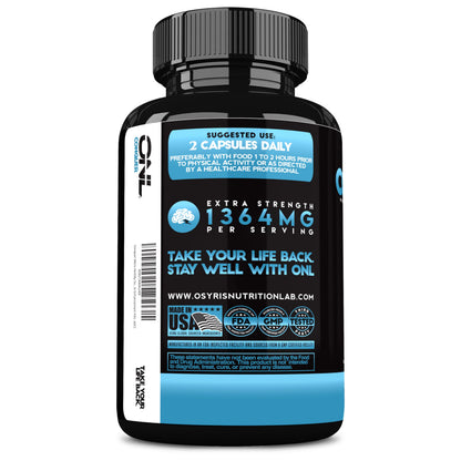 Conquer Men's Fertility Supplement - Testosterone Booster with Maca Root, Horny Goat Weed & Tribulus Terrestris - Male Fertility & Libido Support - 60 Count