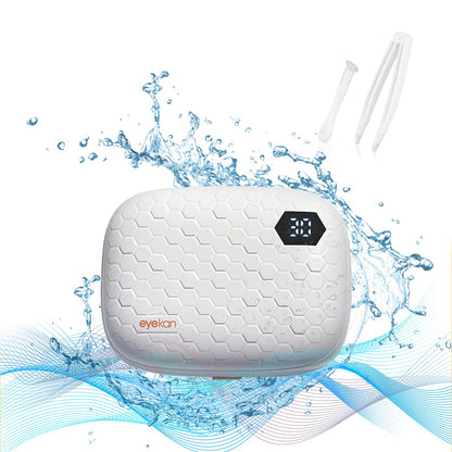 USB Ultrasonic Contact Lens Cleaner with Mirror – Soft, Colored, RGP & OK Lenses