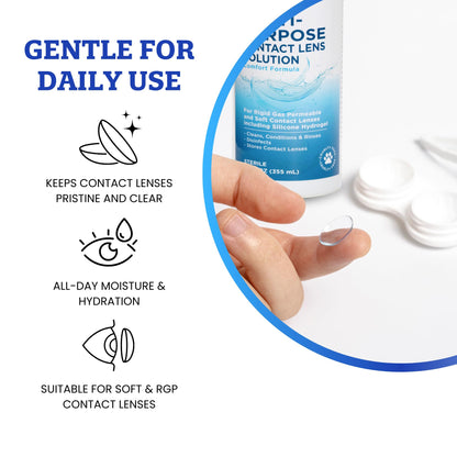 Cruelty-Free Contact Lens Solution 12oz – Clear Conscience (3 Pack)