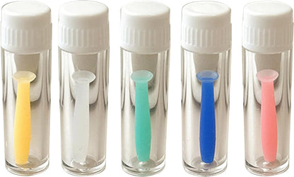 Contact Lens Insertion & Removal Tool – Soft Silicone Plunger, Multifunction (Blue)
