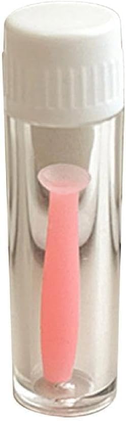 Contact Lens Insertion & Removal Tool – Soft Silicone Plunger (Red)