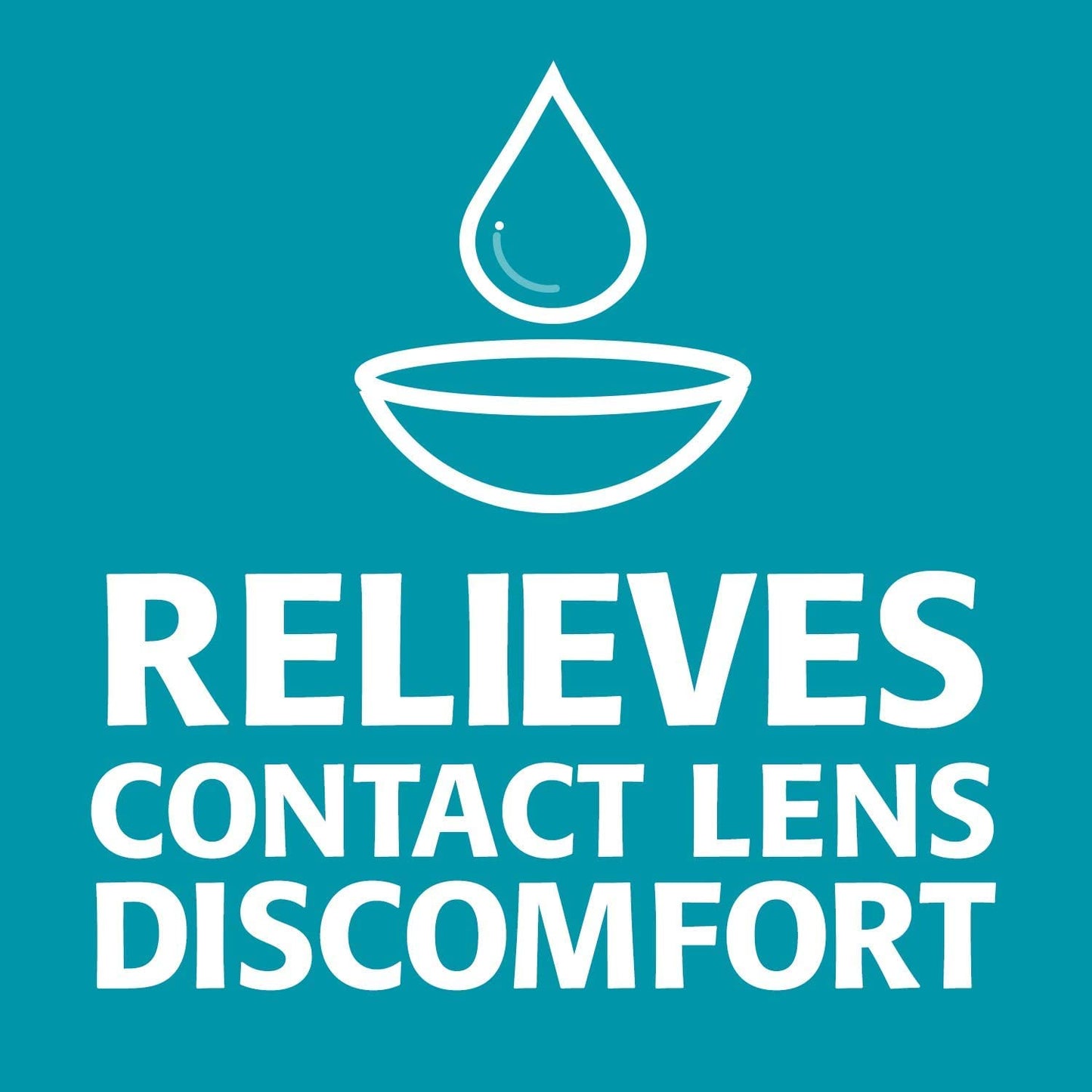 Refresh Contacts Lubricant Eye Drops 0.4 oz Sterile 5 Pack | Lens Comfort