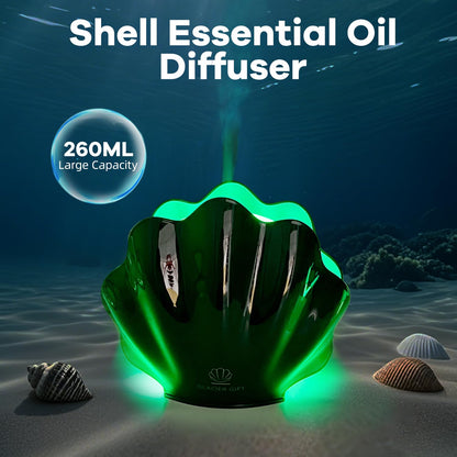 260ML Essential Oil Diffuser with Remote – 7-Color LED Night Light (Green)