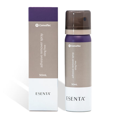 ConvaTec ESENTA Adhesive Remover Spray – Sting-Free, Alcohol-Free, 50 mL (Case of 12)
