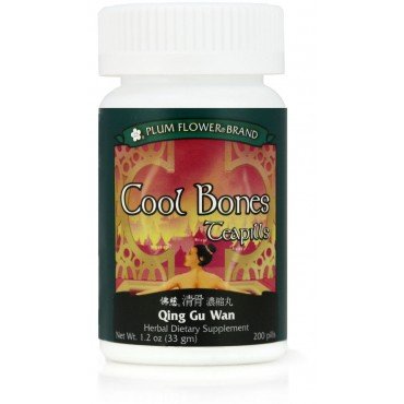 Cool Bones Teapills (Qing Gu Wan) – 200 ct, Plum Flower | GMP Certified, Sulfur-Free Herbs