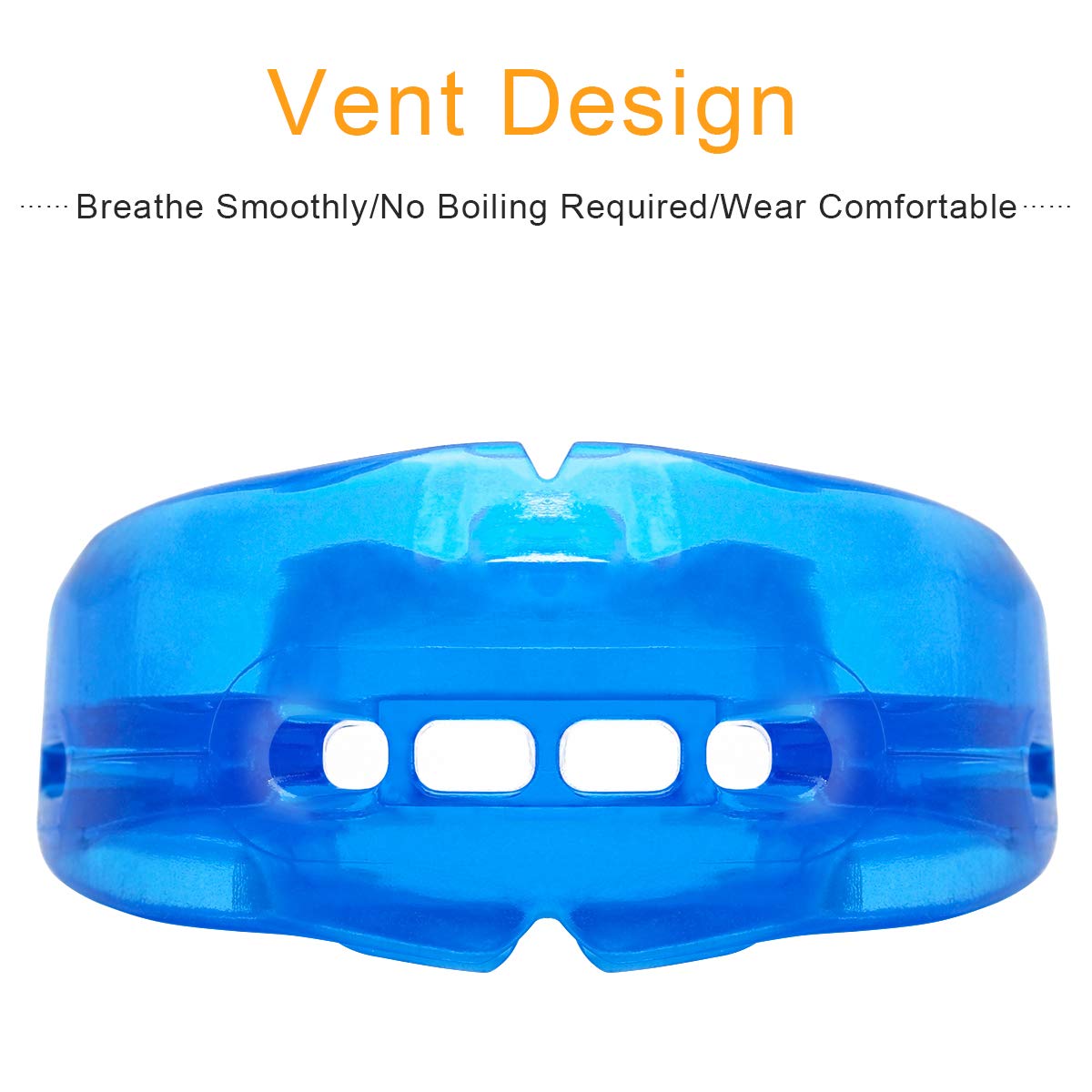 Coolrunner Double Braces Mouth Guard - Upper & Lower Teeth Protection