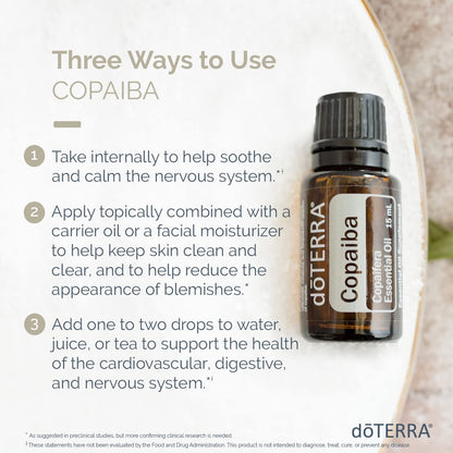 doTERRA Copaiba Essential Oil | Immune Support & Skin Health
