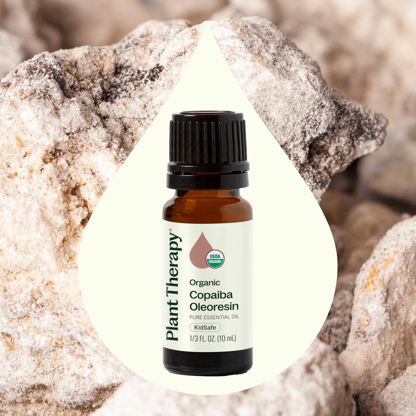 Plant Therapy Copaiba Oleoresin Organic Essential Oil – 100% Pure (10 mL)