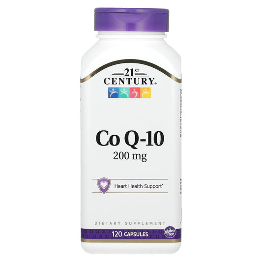 21st Century Co Q10 200 mg Capsules – 120 Count (27435) BritishVita | Premium UK Vitamins & Wellness Supplements