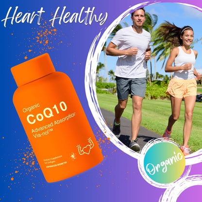 Advanced Bionetix CoQ10 200mg with Black Pepper Extract — 90 Softgels | Heart & Brain Health