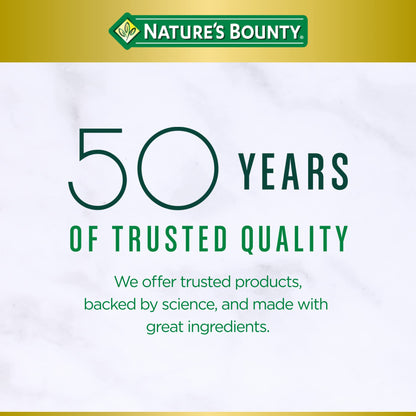 Nature's Bounty CoQ-10 Plus L-Carnitine 100 mg | Heart Health Support | 60 Softgels