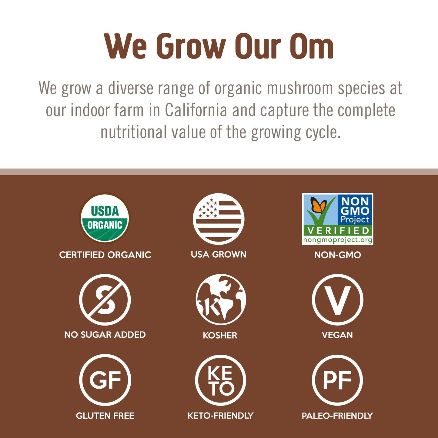 OM Mushroom Cordyceps Powder – Organic, Vegan, Non-GMO, Gluten-Free | Energy & Endurance Support