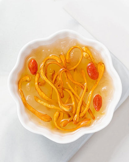 Dried Whole Cordyceps Mushroom - 4 oz | Immunity, Energy & Vegan Recipes