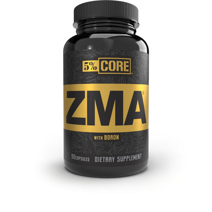 5% Nutrition Core ZMA with Boron – Zinc, Magnesium & B6 (90 Caps)