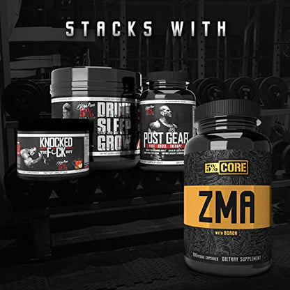 5% Nutrition Core ZMA with Boron – Zinc, Magnesium & B6 (90 Caps)