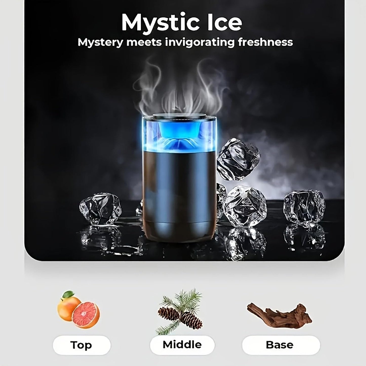 CORLAGOON Waterless Diffuser — Car & Home Aromatherapy, 4 Modes, USB-C Quick Charge