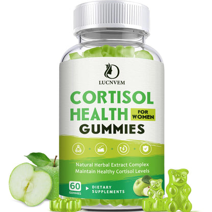 Cortisol Detox Gummies for Women – Mood, Sleep & Focus (30-Day Vegan)