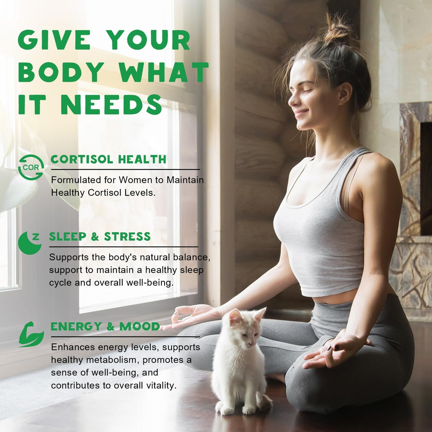 Cortisol Detox Gummies for Women – Mood, Sleep & Focus (30-Day Vegan)
