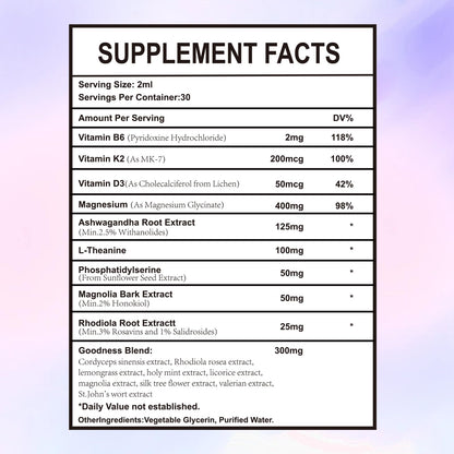 Misyvoing Cortisol Drops – 18-in-1 Detox for Women | Mood, Sleep & Focus