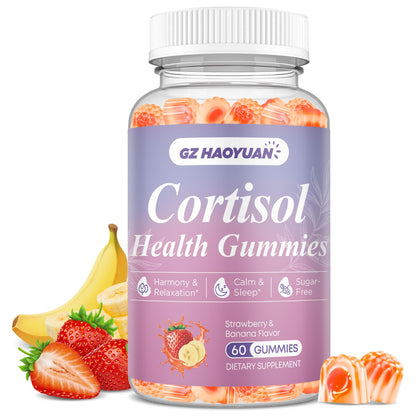 Cortisol Gummies for Women & Men – Vegan, Sugar-Free | Relaxation & Sleep