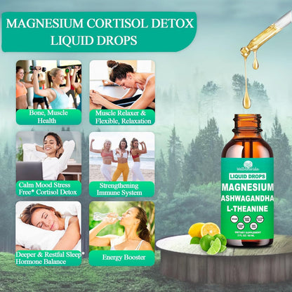 Cortisol Supplements for Women & Men – Lemonade Drops with Magnesium & Ashwagandha
