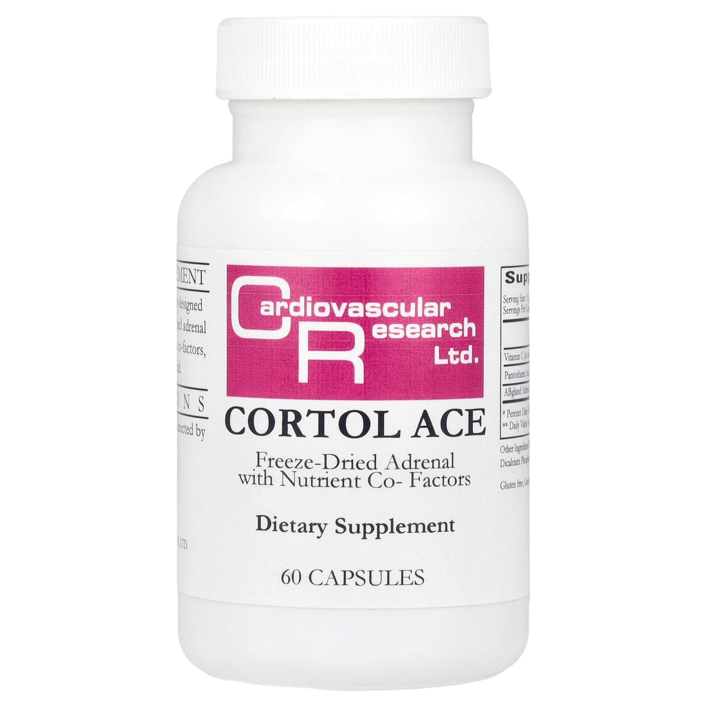 Cardiovascular Research Cortol Ace White 60 Count