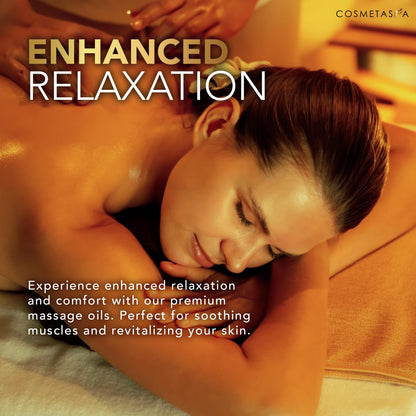 Cosmetasa Massage Oil Spa Gift Set for Women – Lavender, Arnica & Citrus Oils