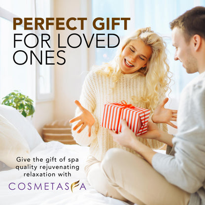 Cosmetasa Massage Oil Spa Gift Set for Women – Lavender, Arnica & Citrus Oils
