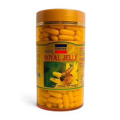 Costar Royal Jelly 1450mg – 365 Capsules – Australian Made