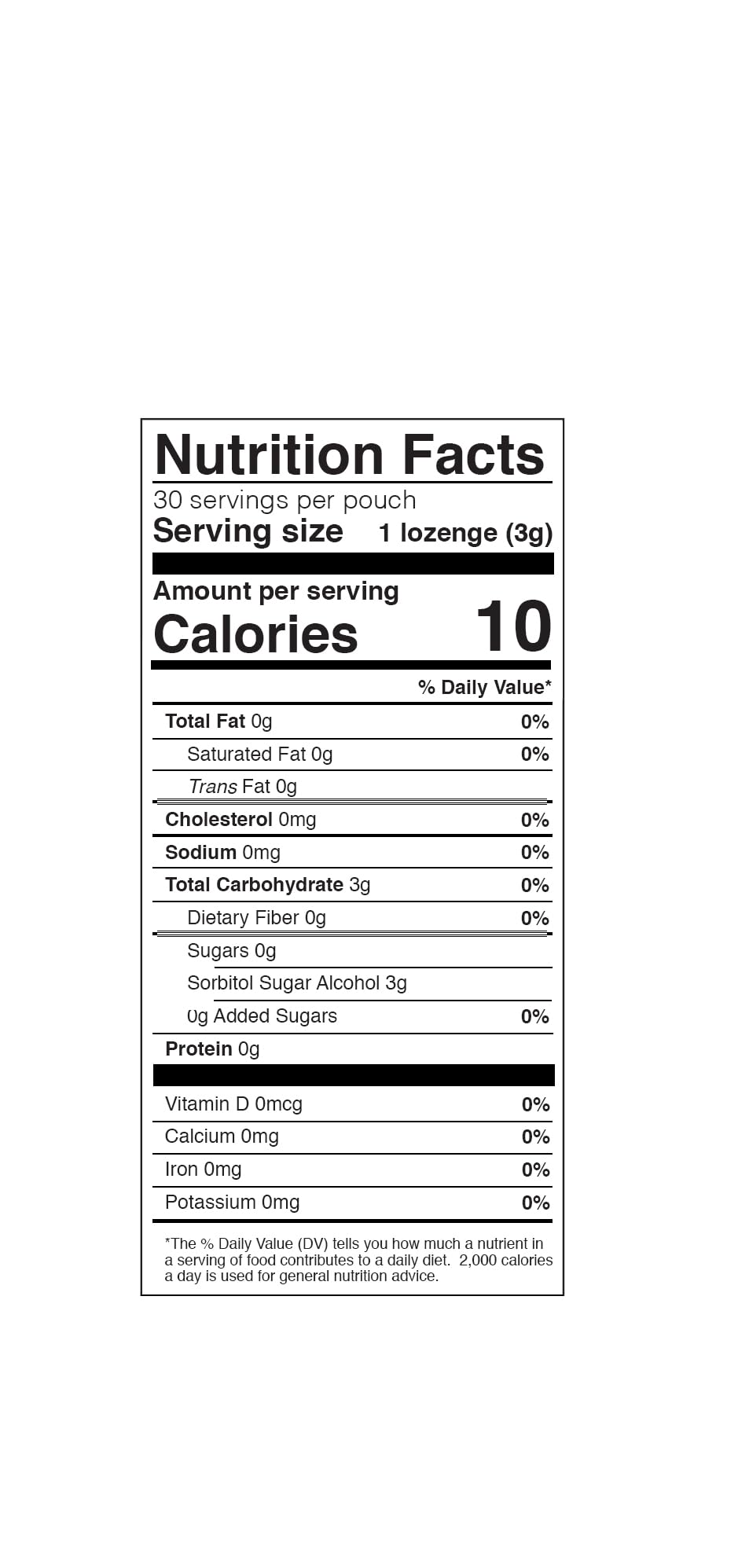 Cotton Mouth Lozenges – Dry Mouth Relief, Sugar Free, Gluten Free