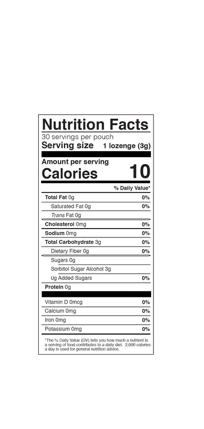 Cotton Mouth Lozenges – Dry Mouth Relief, Sugar Free, Gluten Free