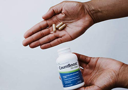 CountBoost for Men – Male Fertility & Count Support (60 Capsules)