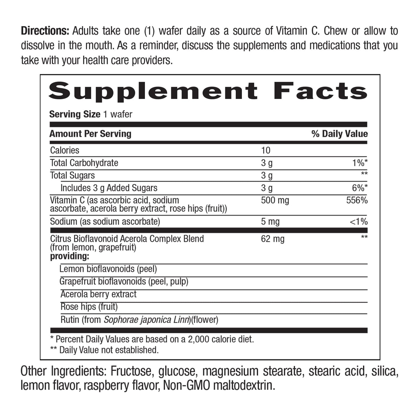 Country Life Acerola Vitamin C Complex - 500mg Berry Chewables for Immune Support, GFCO Gluten Free, AVA Vegan