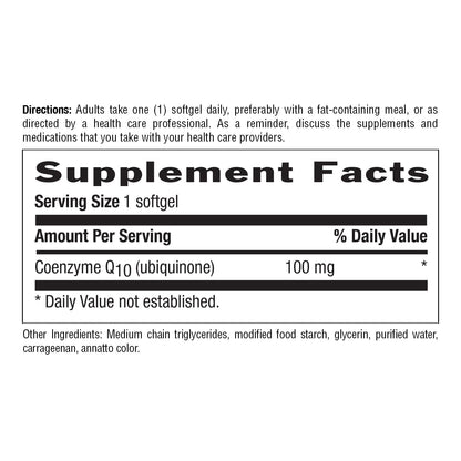 Country Life Simply CoQ10 100mg – Heart Health & Cellular Energy