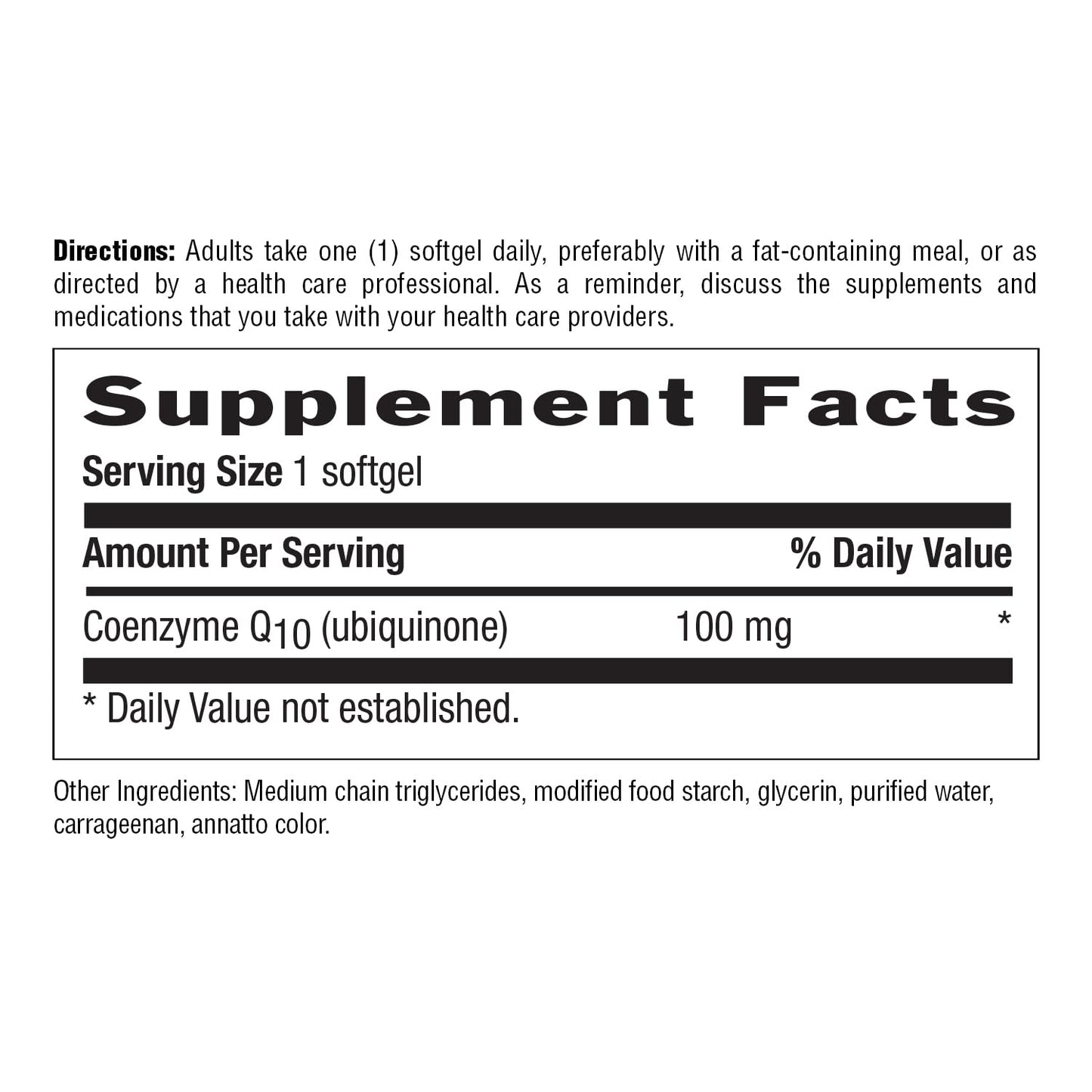 Country Life CoQ10 100 mg – 120 Softgels | Gluten Free & Vegan | Heart Support